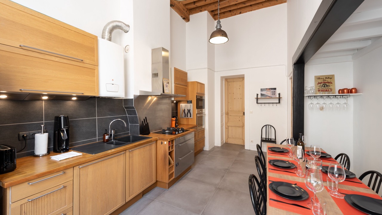 Photo of Kitchen in Bellecour - Hotel Dieu