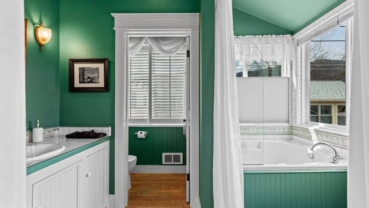 Photo of Bathroom in Historic Railroad District