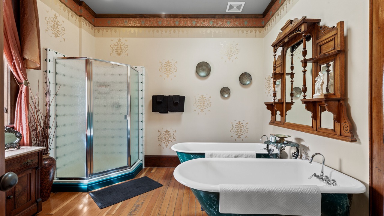 Photo of Bathroom in Historic Railroad District