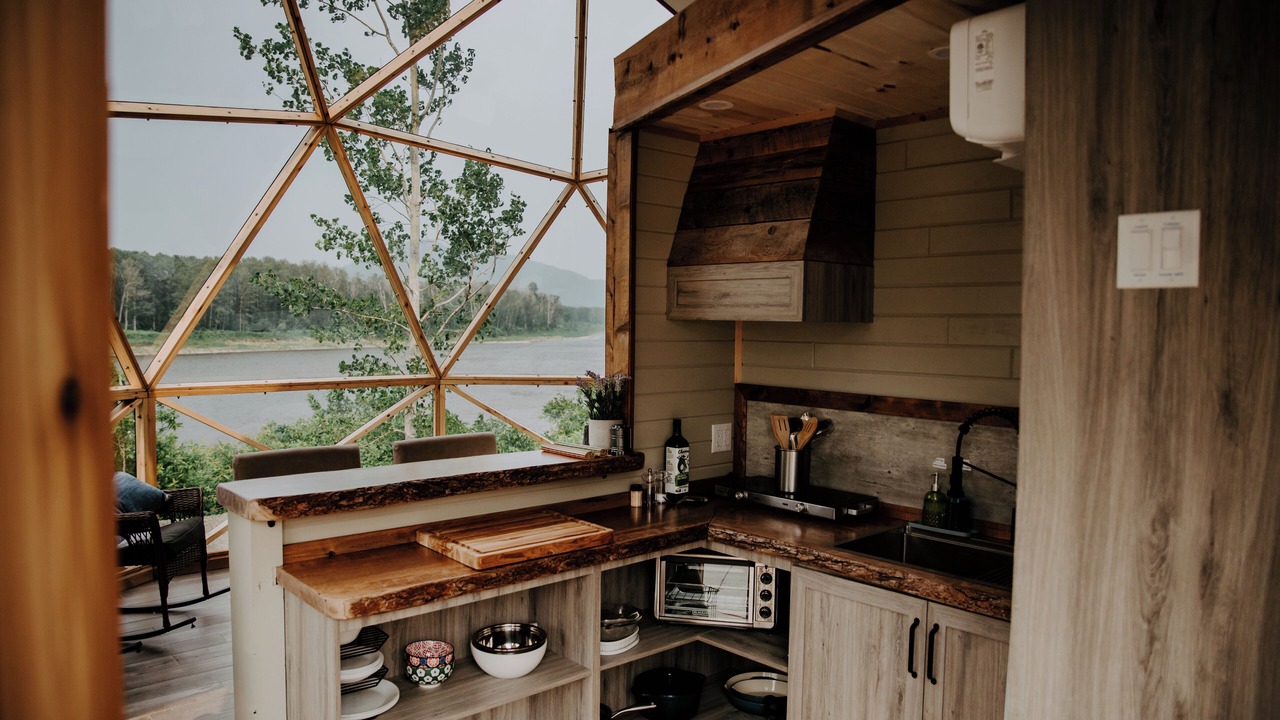 Photo of Kitchen in Listuguj Mi'gmaq First Nation