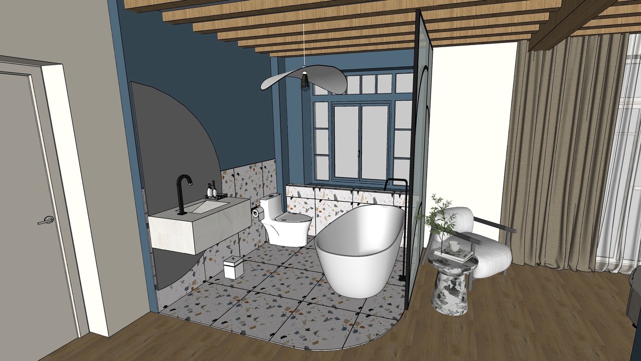 Photo of Bathroom in Courpiere