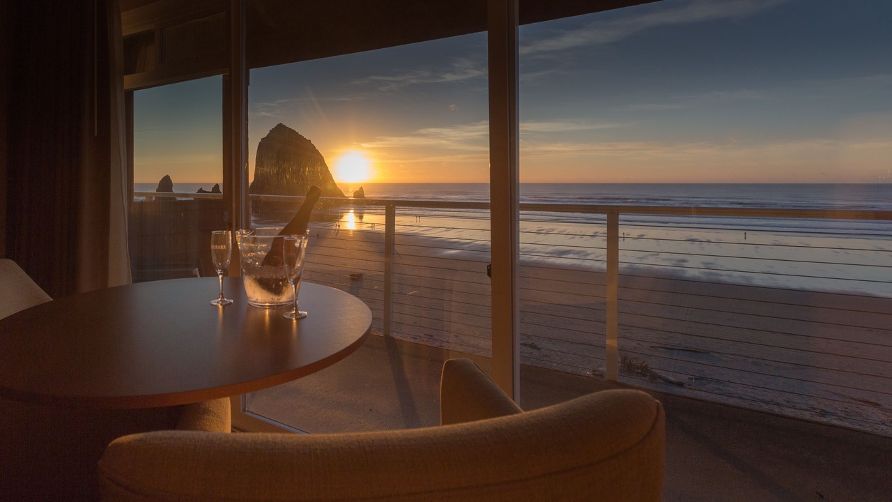 Photo of Bedroom in Downtown Cannon Beach