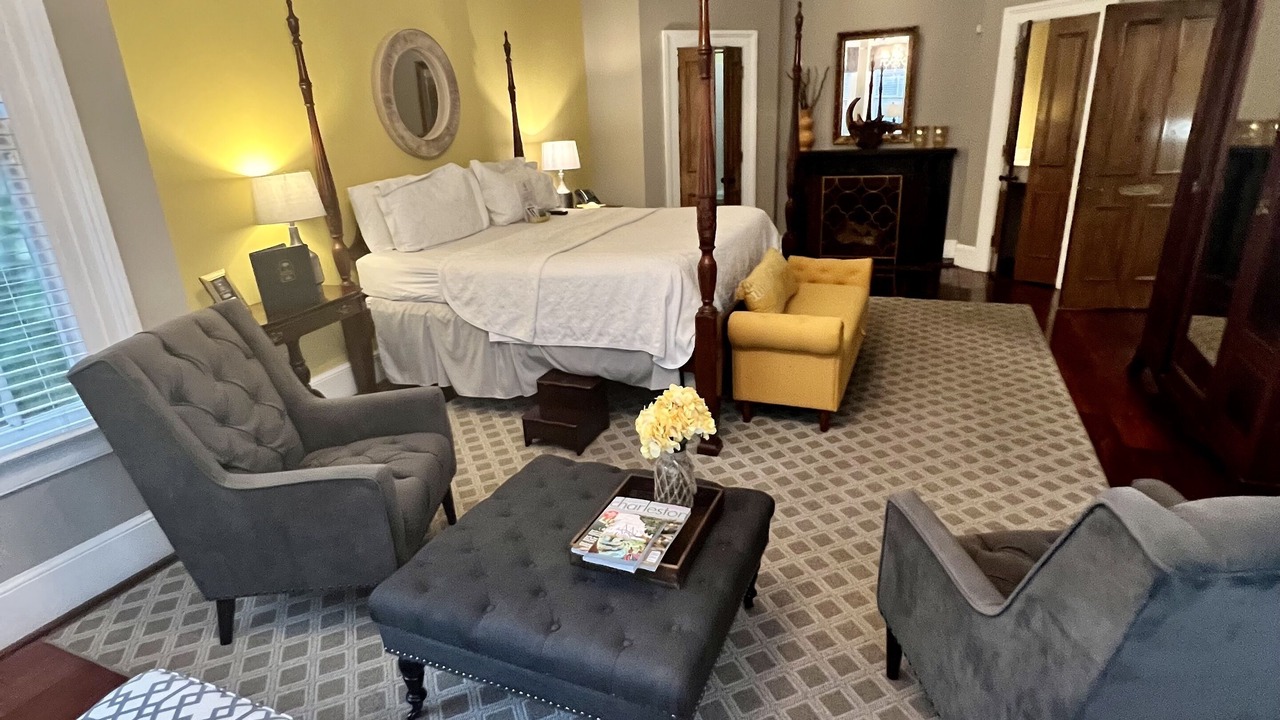 Photo of Bedroom in Charleston Historic District