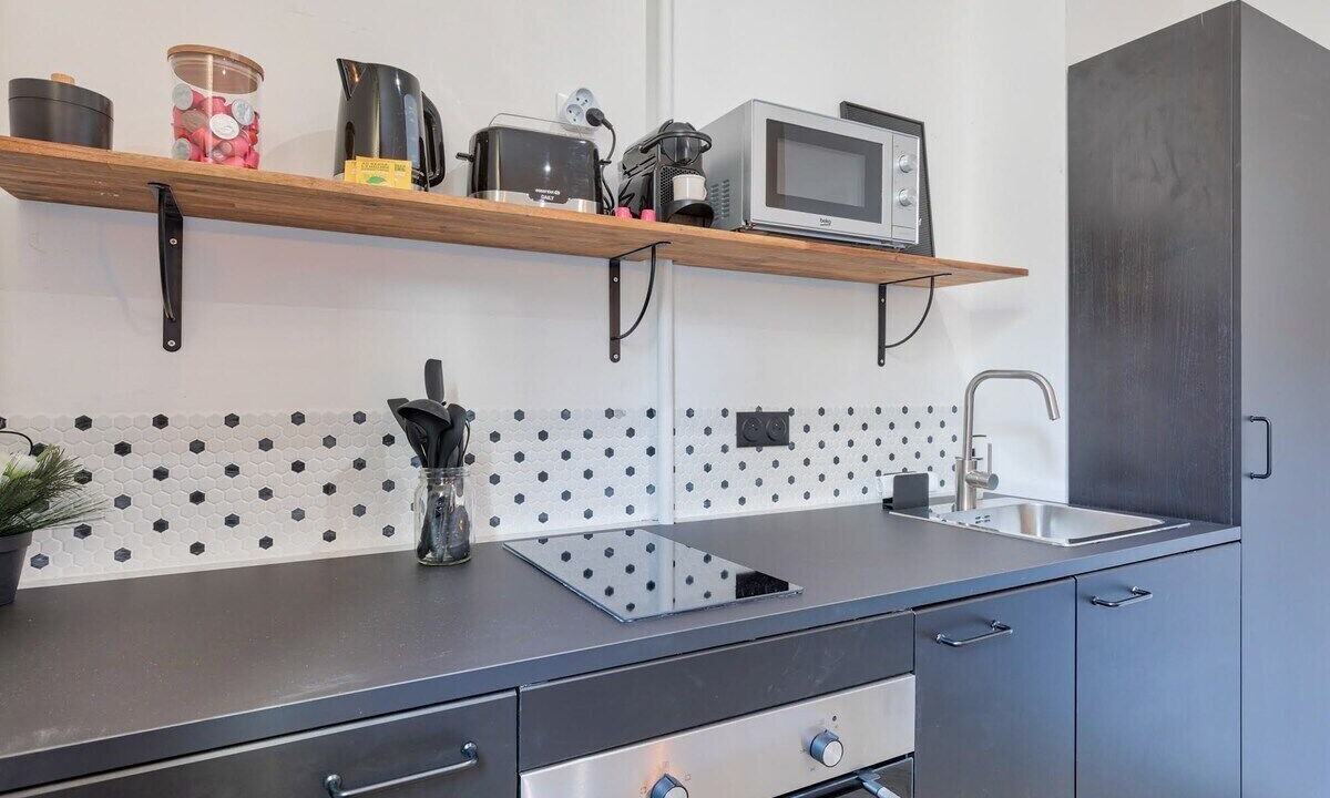 Photo of Kitchen in Quartier de la Plaine-de-Monceaux