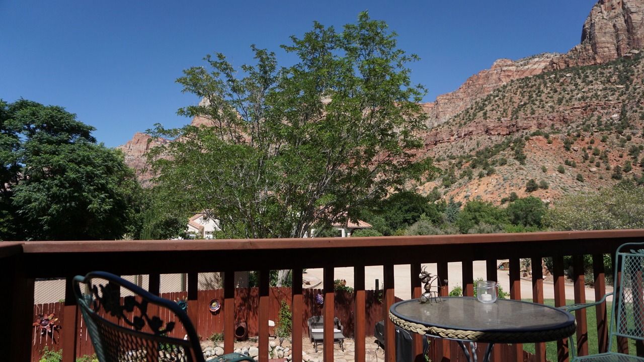 Photo of Patio Balcony in Zion National Park South Entrance