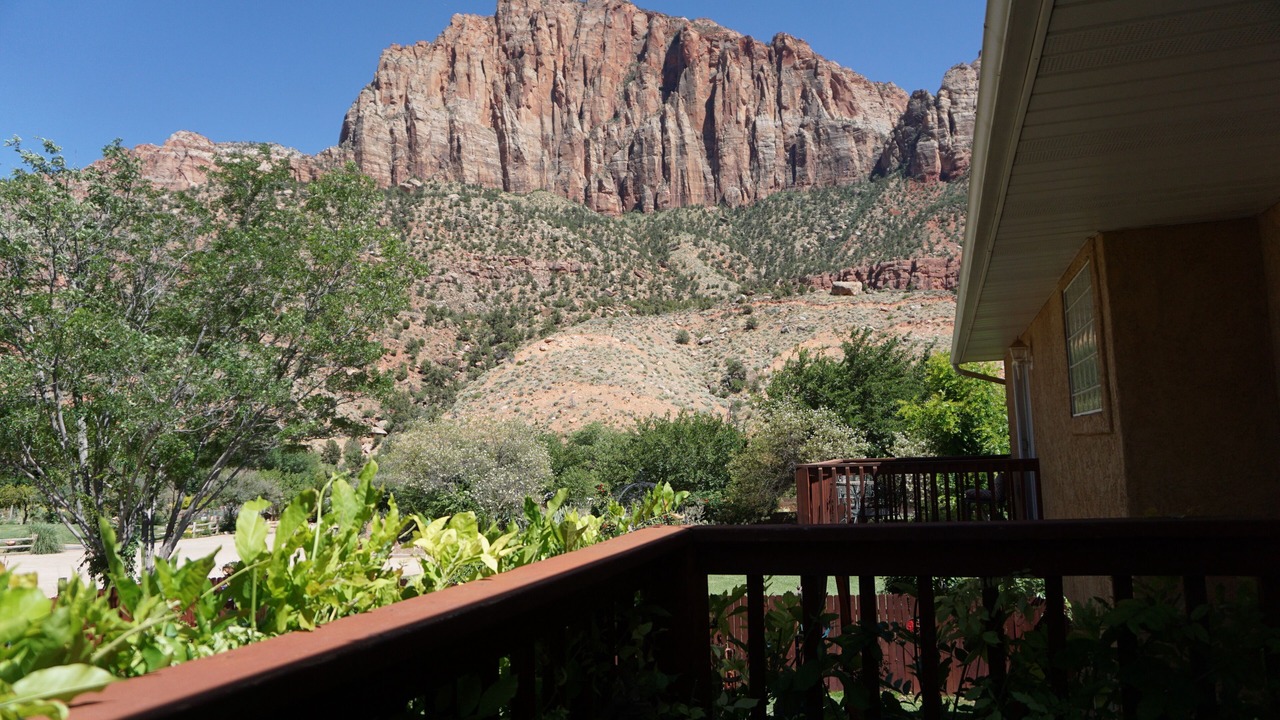 Photo of Patio Balcony in Zion National Park South Entrance