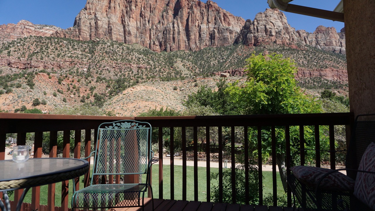 Photo of Patio Balcony in Zion National Park South Entrance