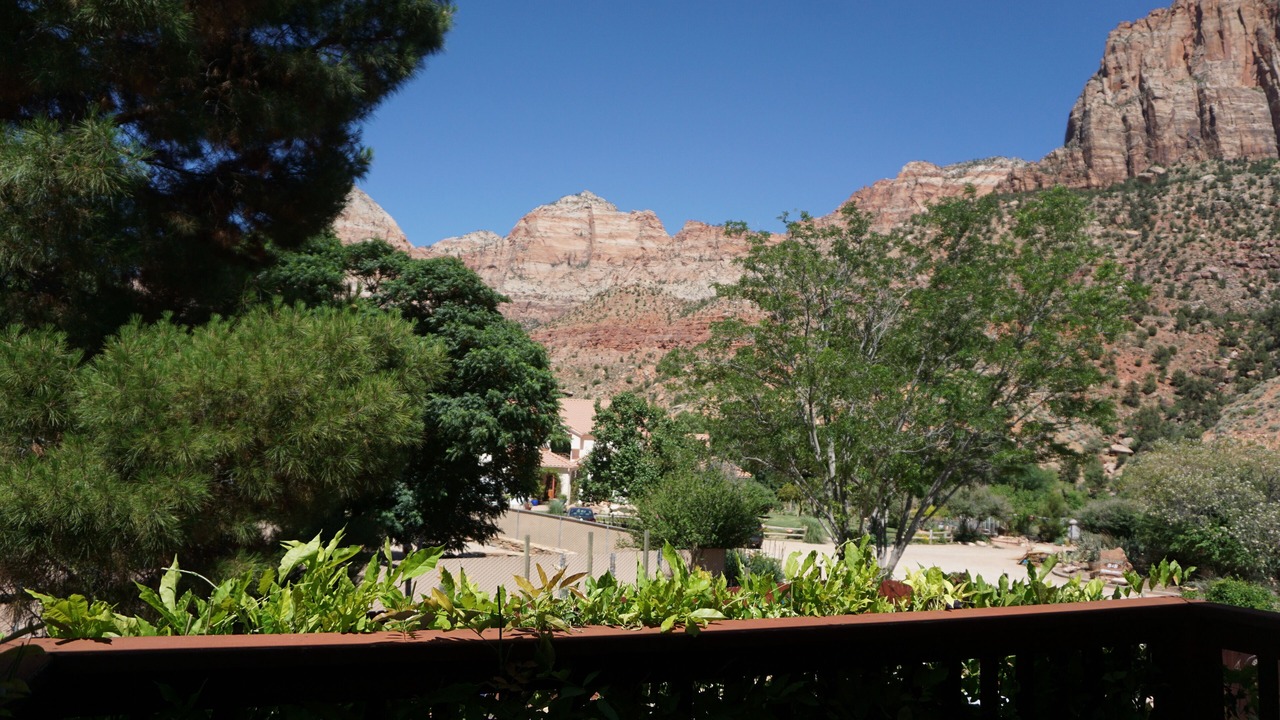 Photo of Patio Balcony in Zion National Park South Entrance