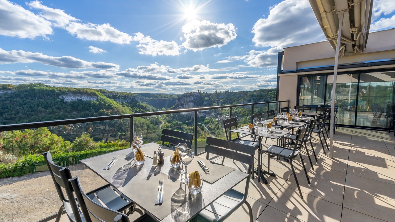 Photo of Patio Balcony in Rocamadour