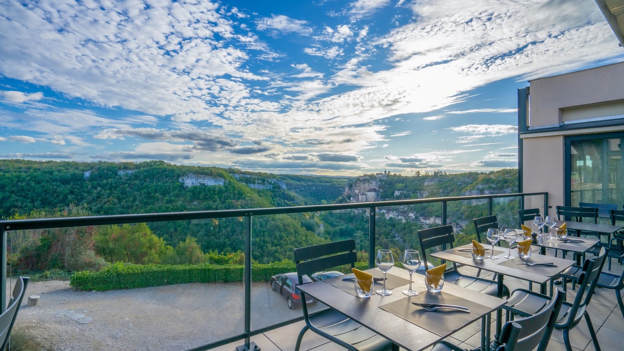 Photo of Patio Balcony in Rocamadour