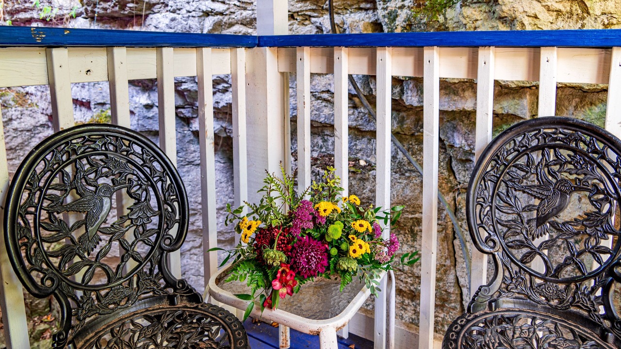 Photo of Patio Balcony in Eureka Springs Historic District