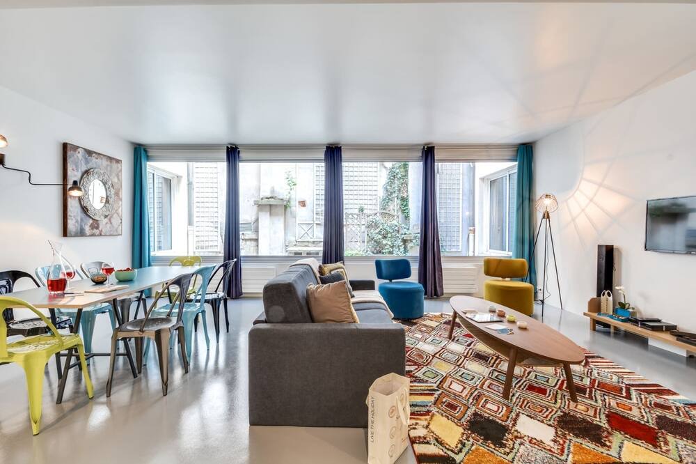 Photo of Livingroom in Quartier Sainte-Avoye