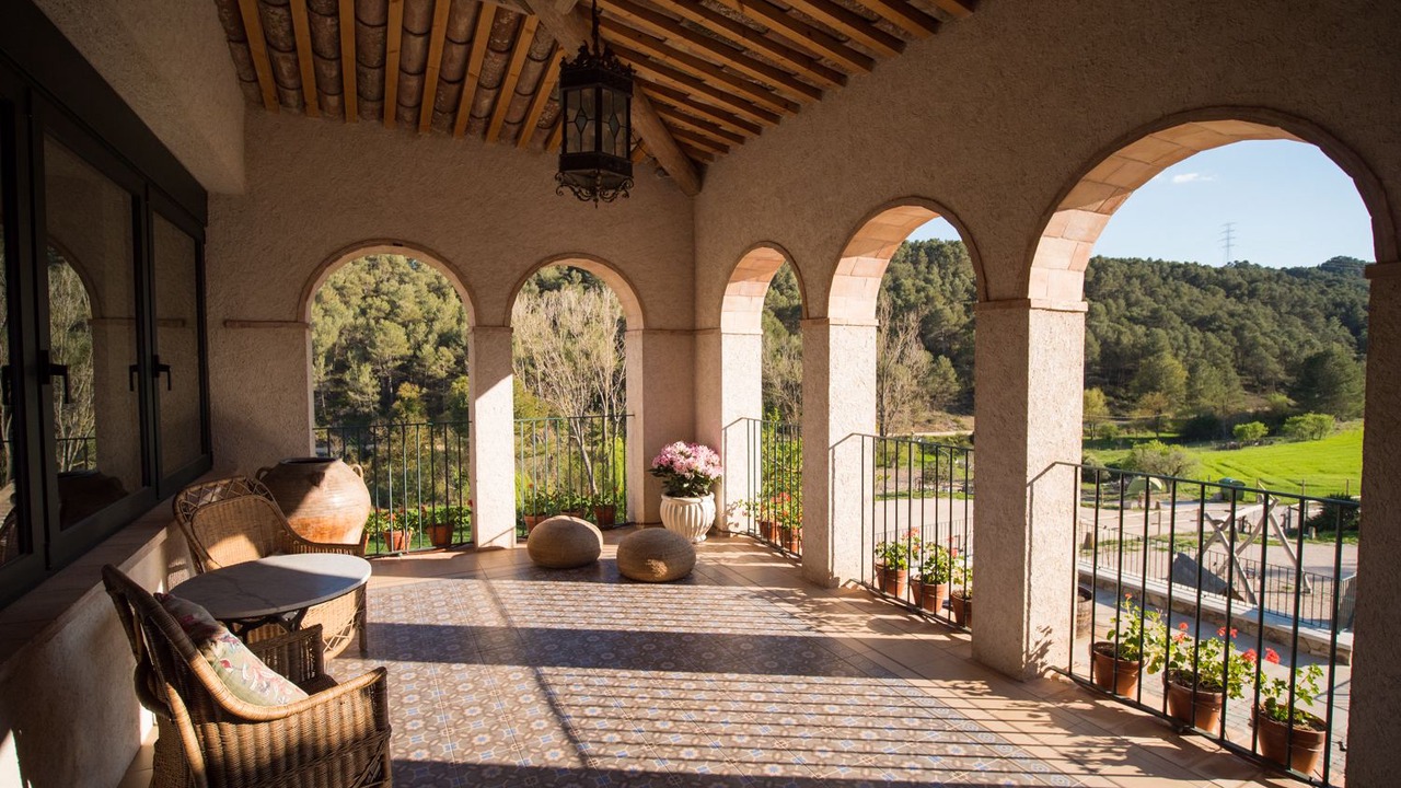 Photo of Patio Balcony in Santa Margarida de Montbui