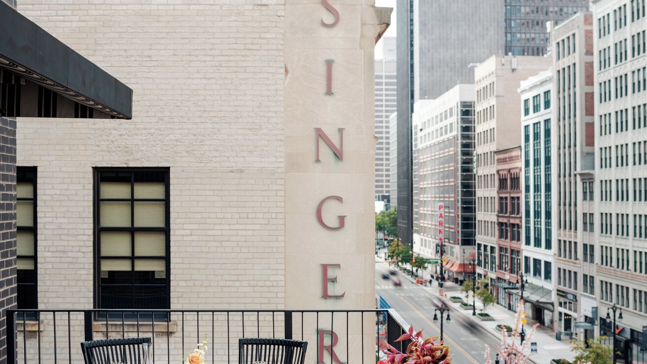 Photo of Bedroom in Downtown Detroit