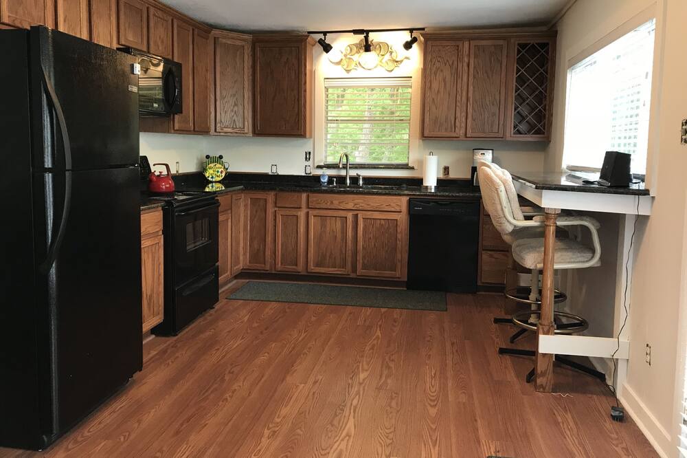 Photo of Kitchen in Log Cabin