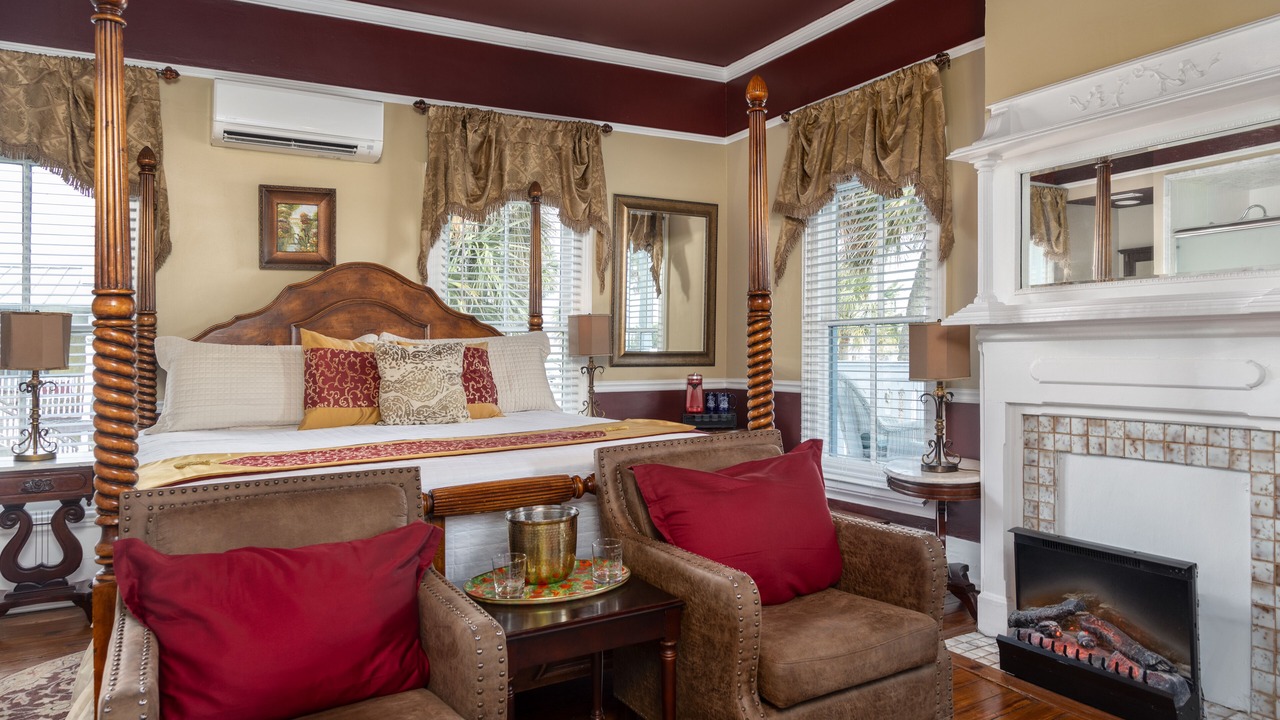 Photo of Bedroom in St. Augustine Historic District