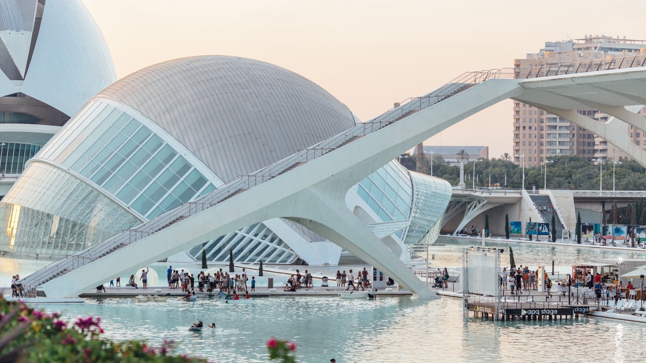 Photo of Buildings in Ciutat de les Arts i les Ciencies