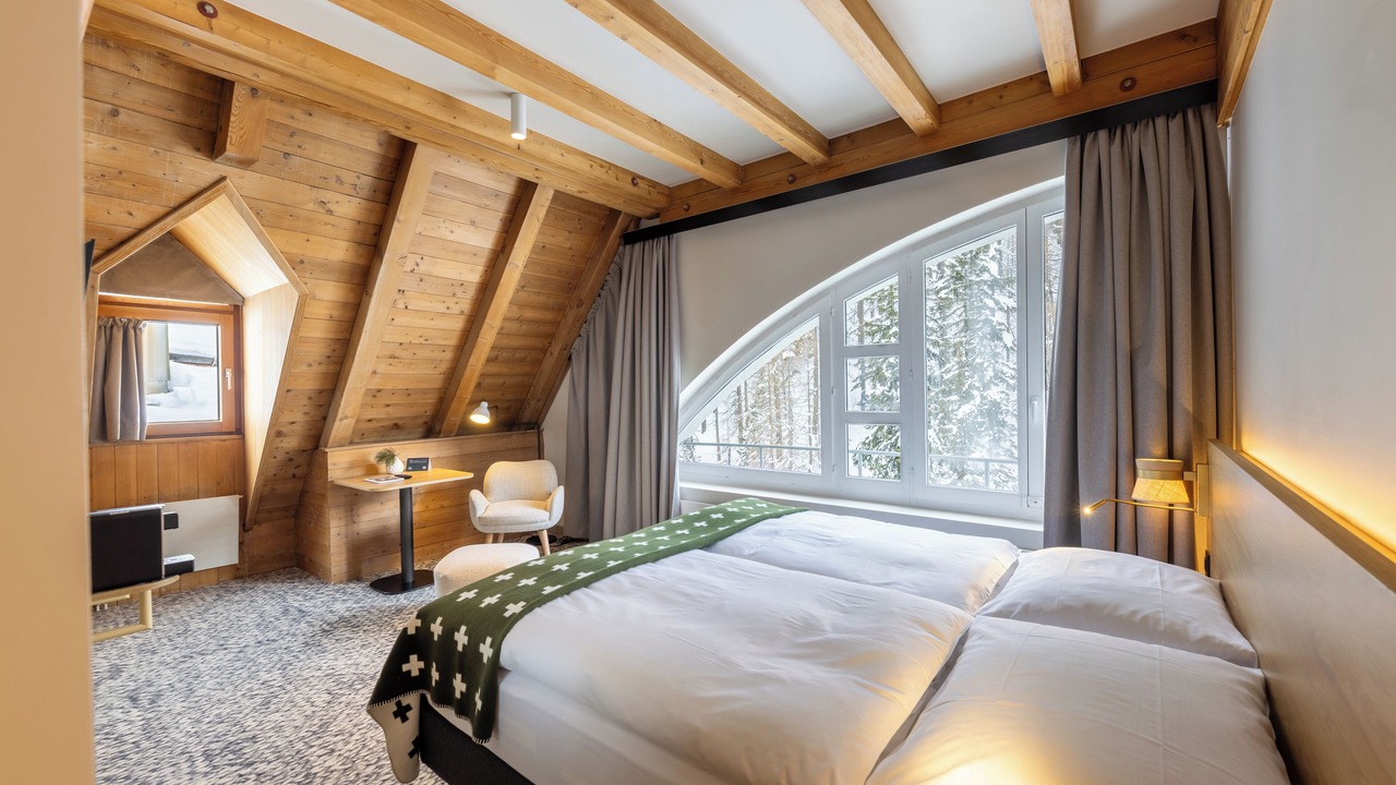 Photo of Bedroom in Sils-Maria