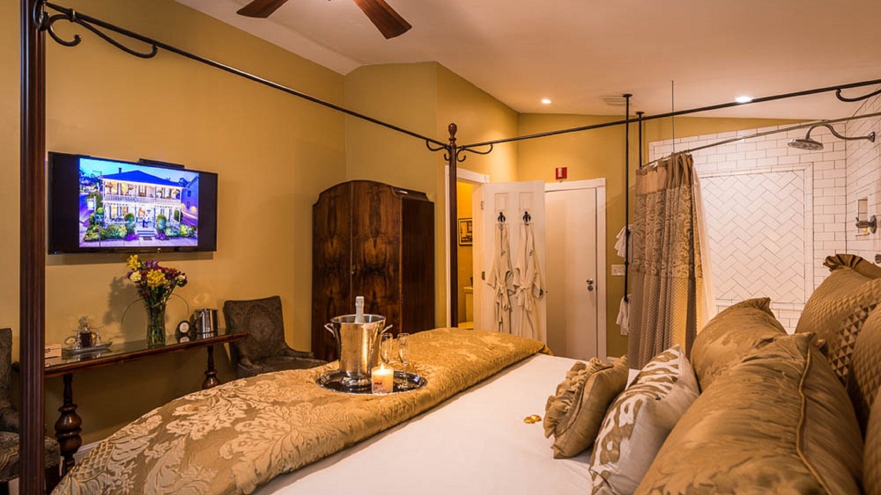 Photo of Bedroom in St. Augustine Historic District