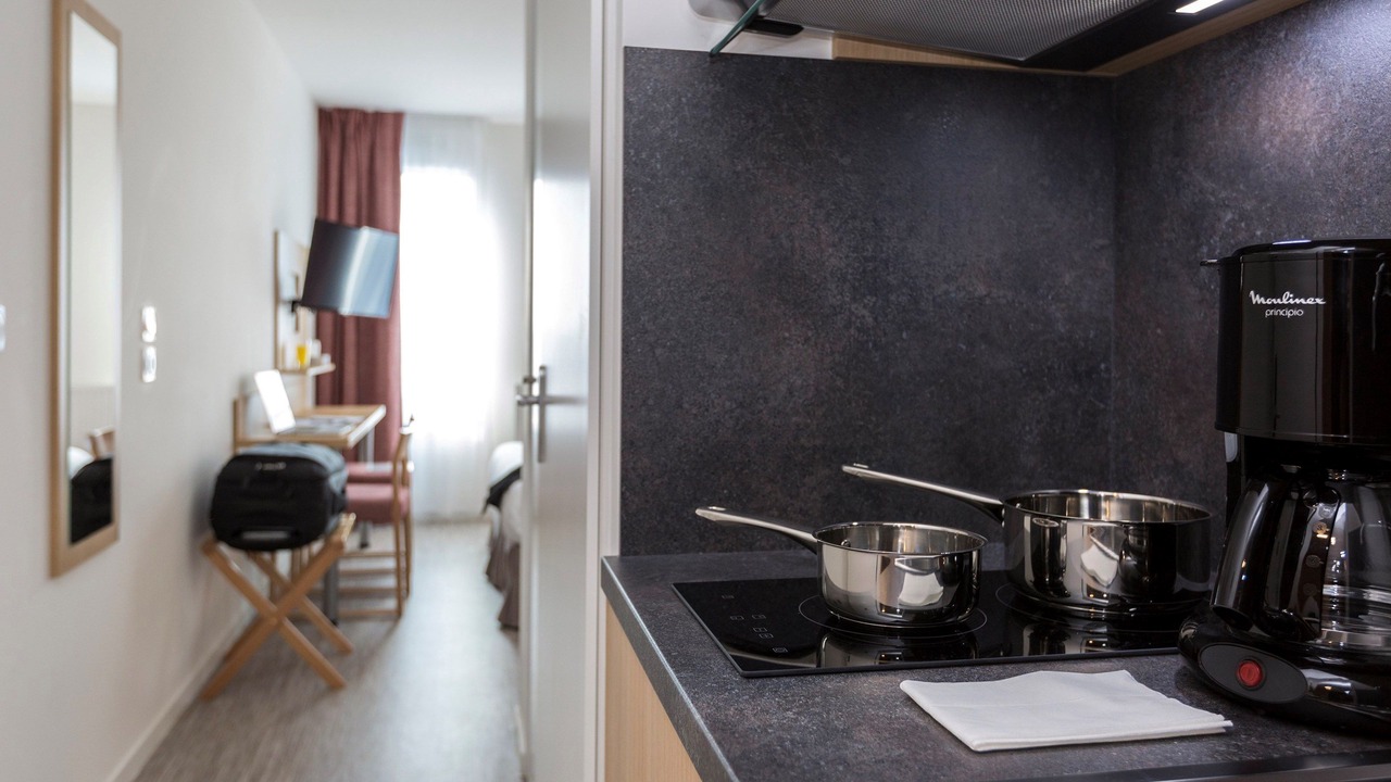 Photo of Kitchen in Ile de Nantes Palais des Congres