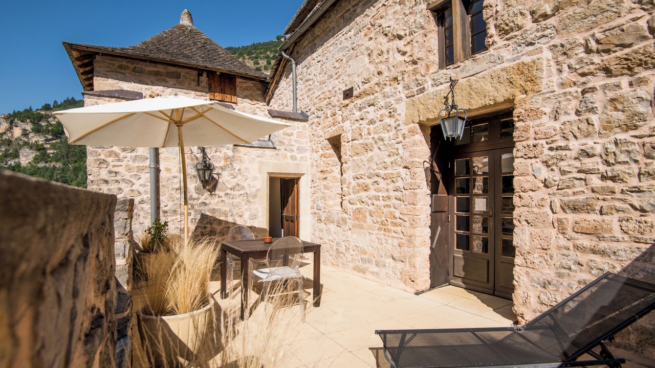 Photo of Patio Balcony in Sainte-Enimie