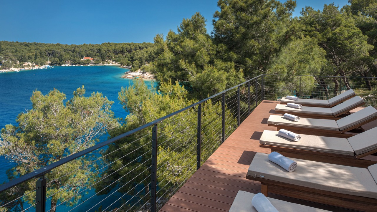 Photo of Patio Balcony in Cove Osibova (Milna)