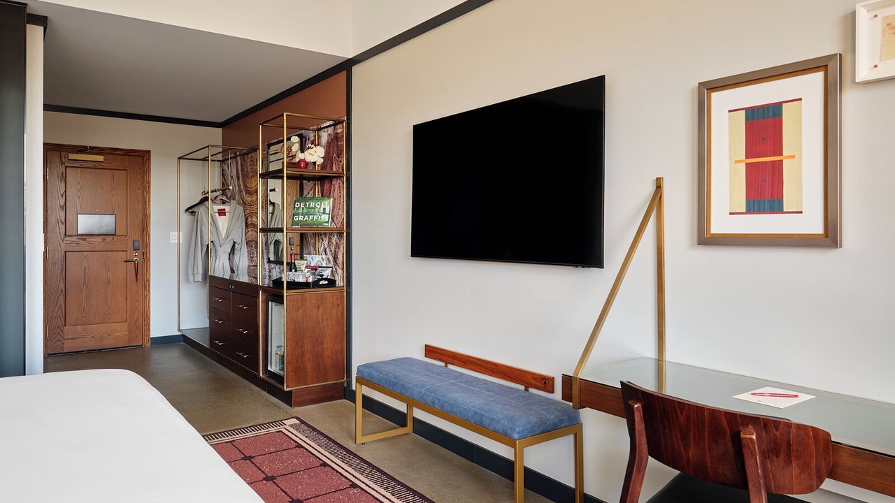 Photo of Bedroom in Downtown Detroit
