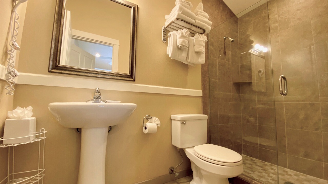 Photo of Bathroom in Downtown Cannon Beach