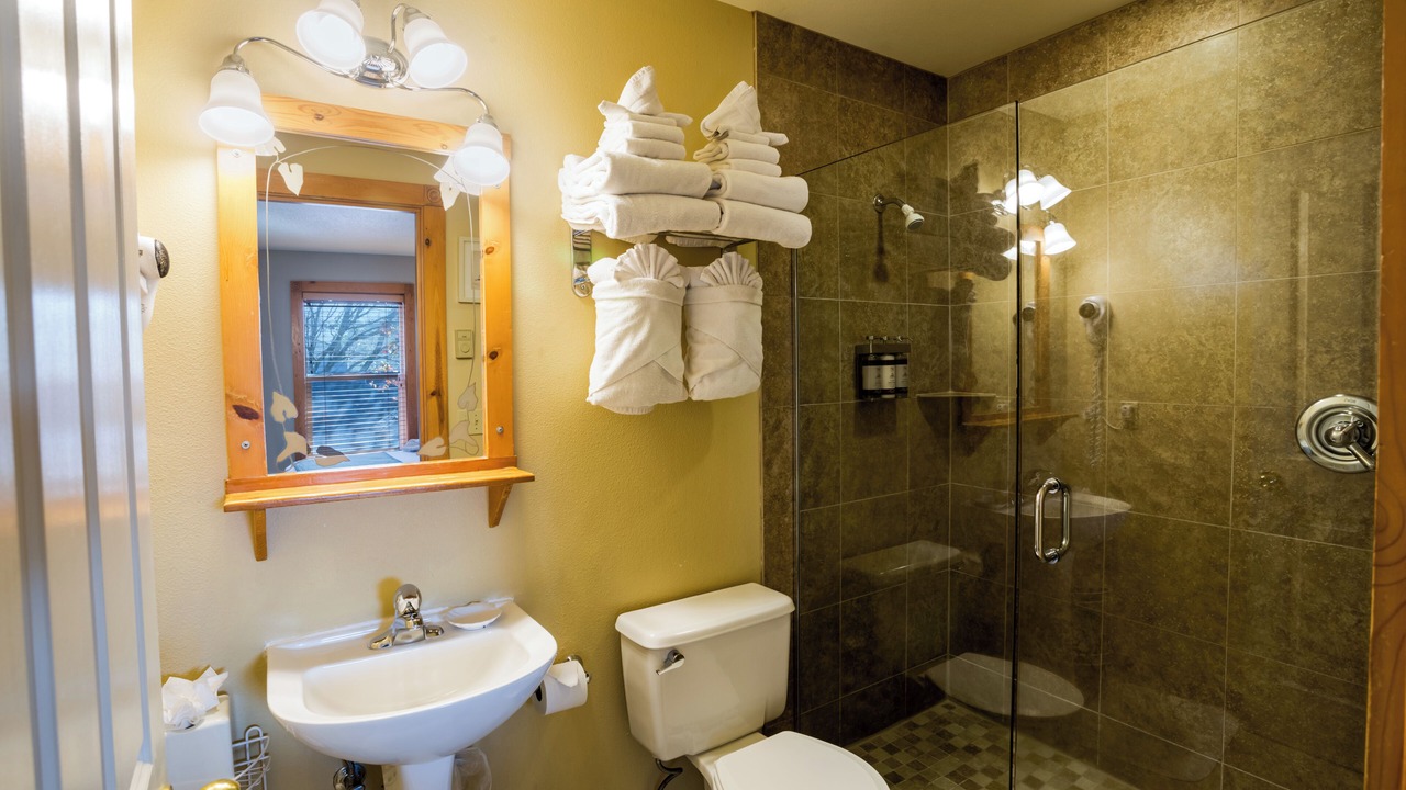 Photo of Bathroom in Downtown Cannon Beach