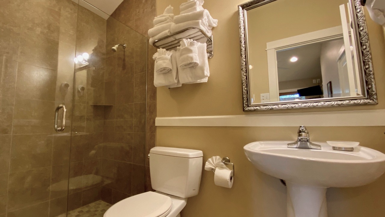 Photo of Bathroom in Downtown Cannon Beach