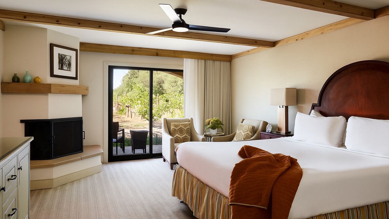 Photo of Bedroom in Yountville