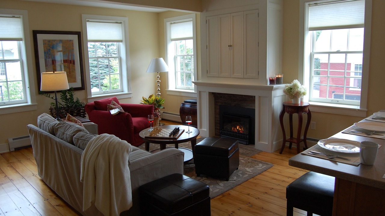 Photo of Livingroom in Stowe Village Historic District