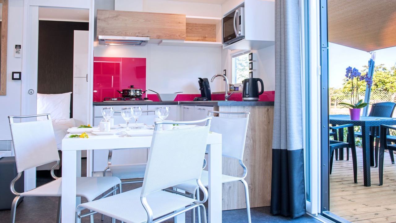 Photo of Kitchen in Les Cabanes de Fleury