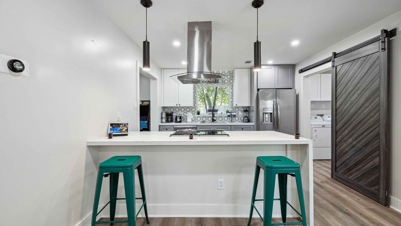 Photo of Kitchen in Spring Shadows