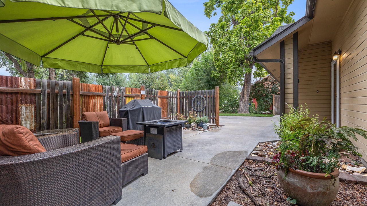 Photo of Patio Balcony in Sunset