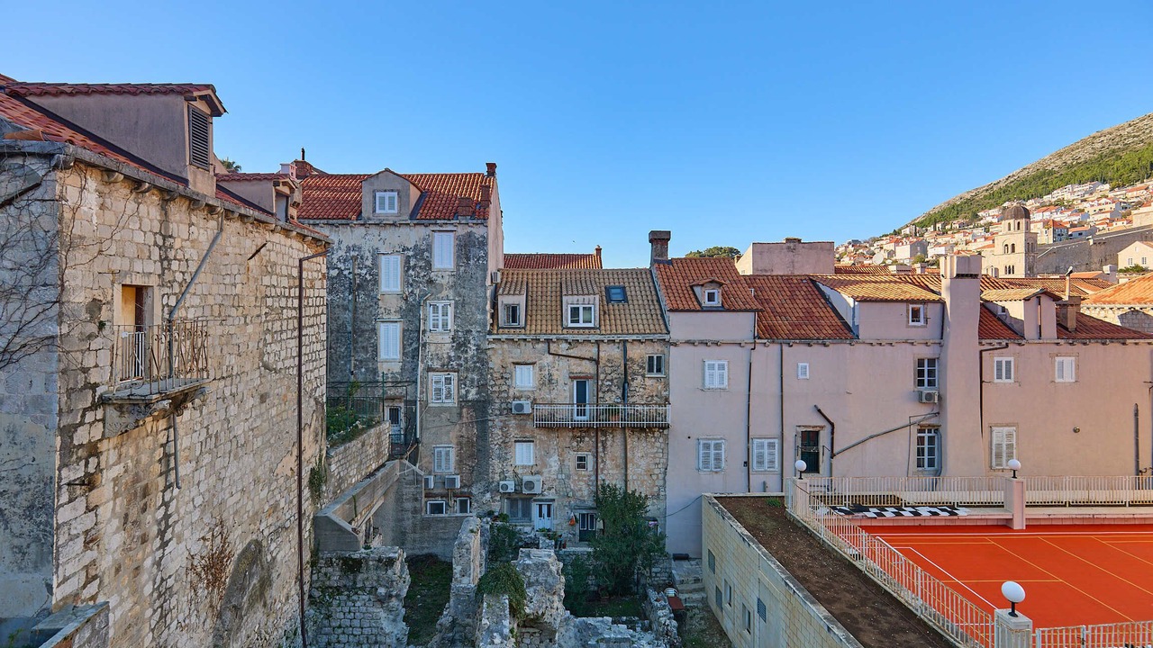 Photo of Buildings in Dubrovnik Old Town