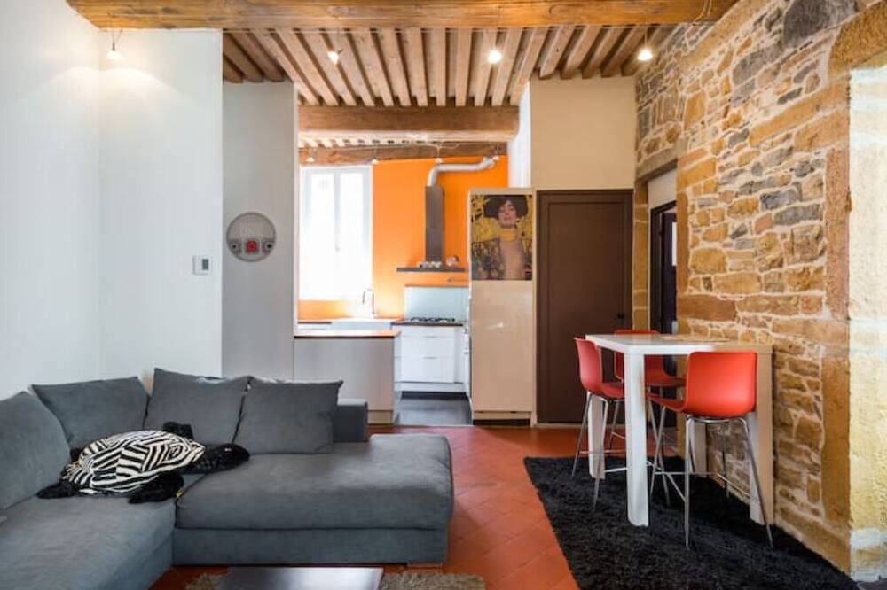 Photo of Livingroom in Bellecour - Hotel Dieu