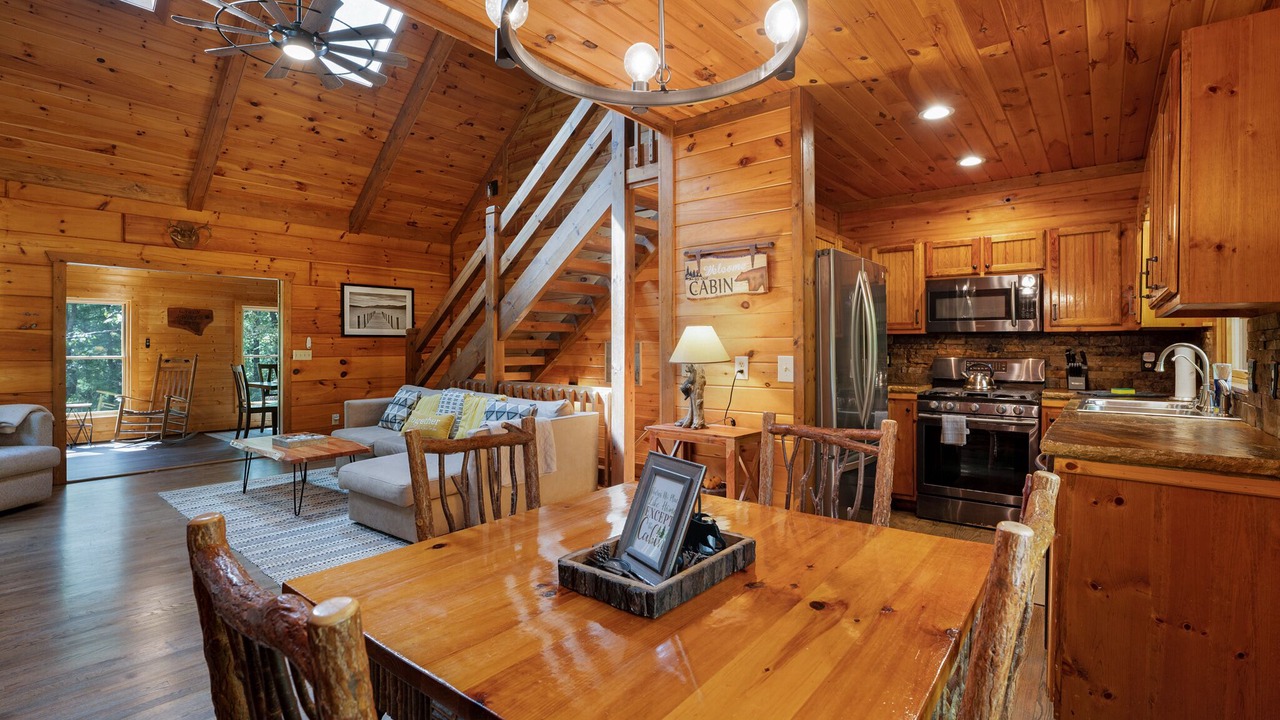 Photo of Kitchen in Cherry Log