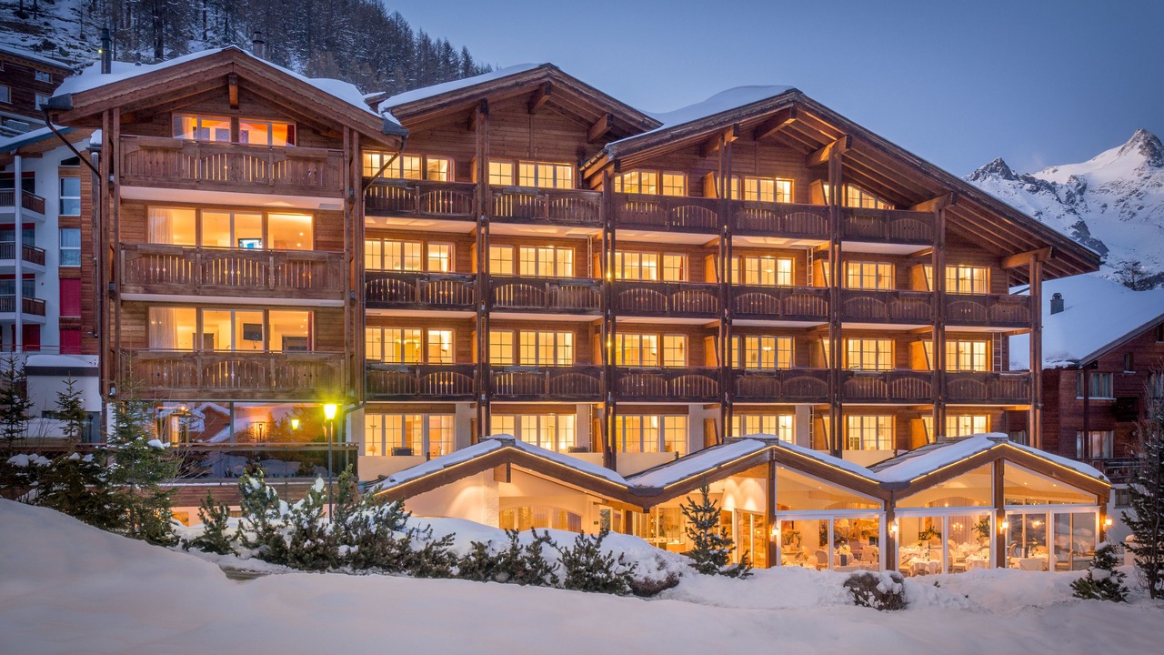 Photo of Buildings in Saas-Fee