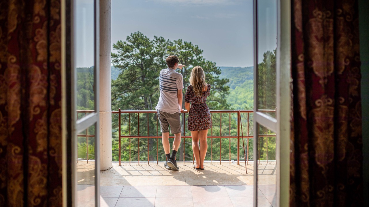 Photo of Patio Balcony in Eureka Springs Historic District