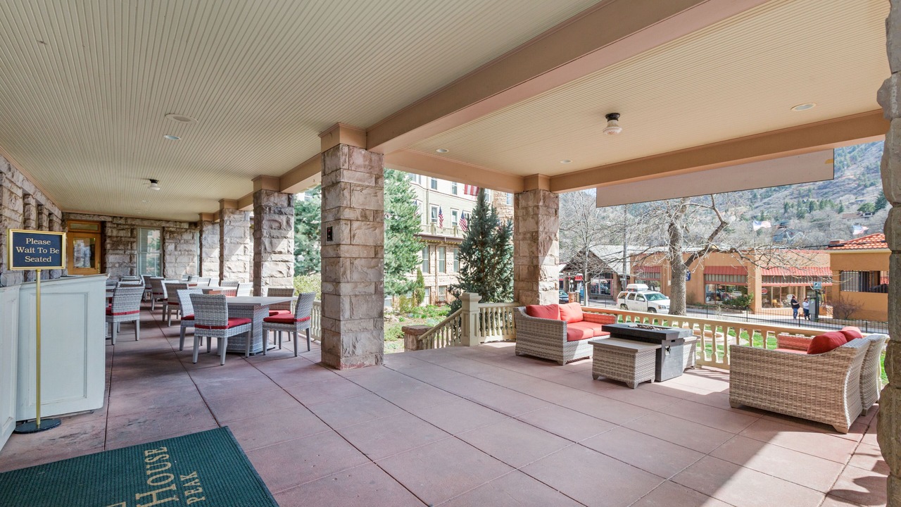 Photo of Patio Balcony in Manitou Springs Historic District