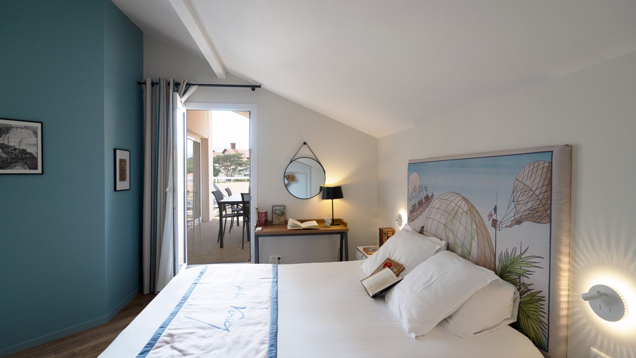 Photo of Bedroom in Biarritz City Centre