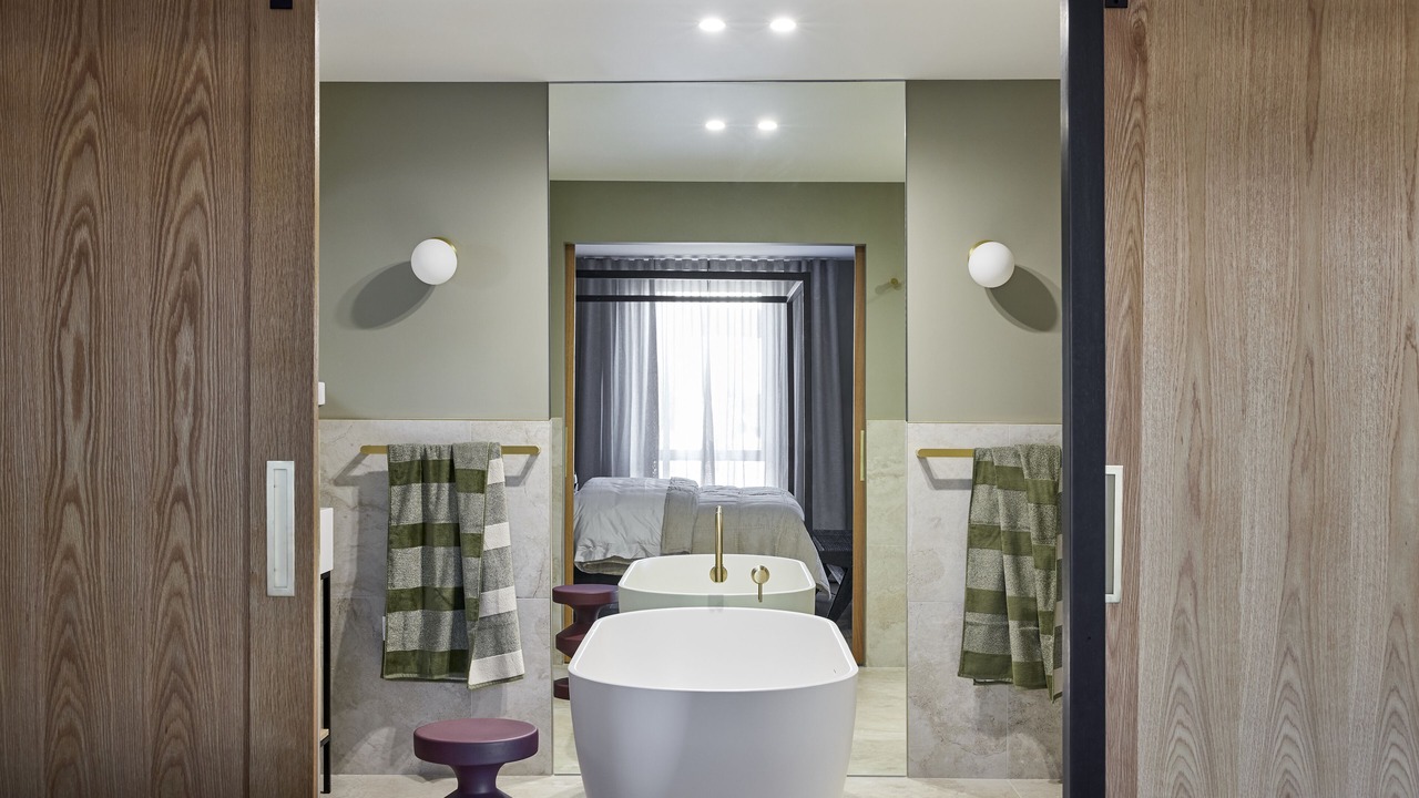 Photo of Bathroom in Orange