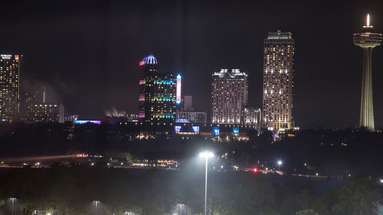 Photo of Buildings in Downtown Niagara Falls
