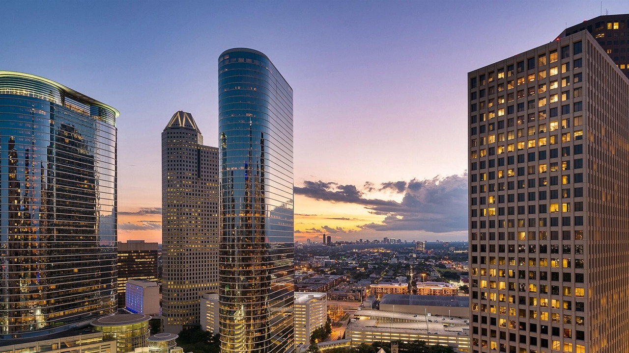 Photo of Buildings in Downtown Houston