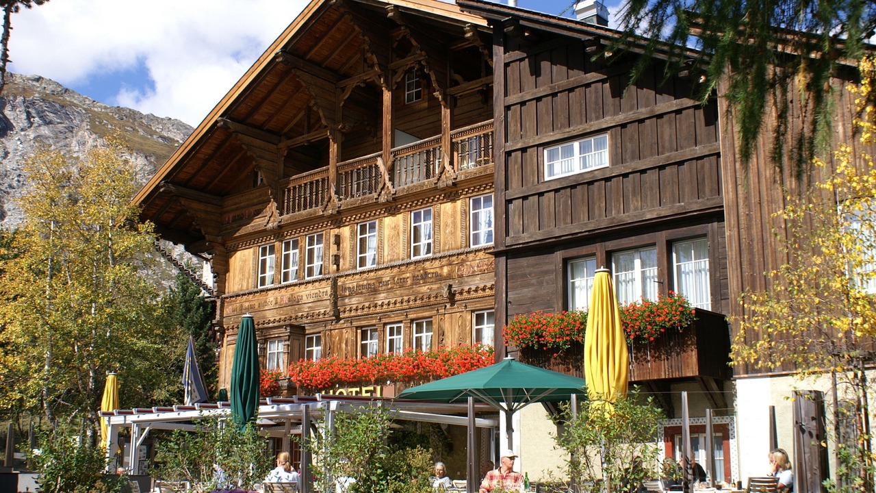 Photo of Buildings in Maloja