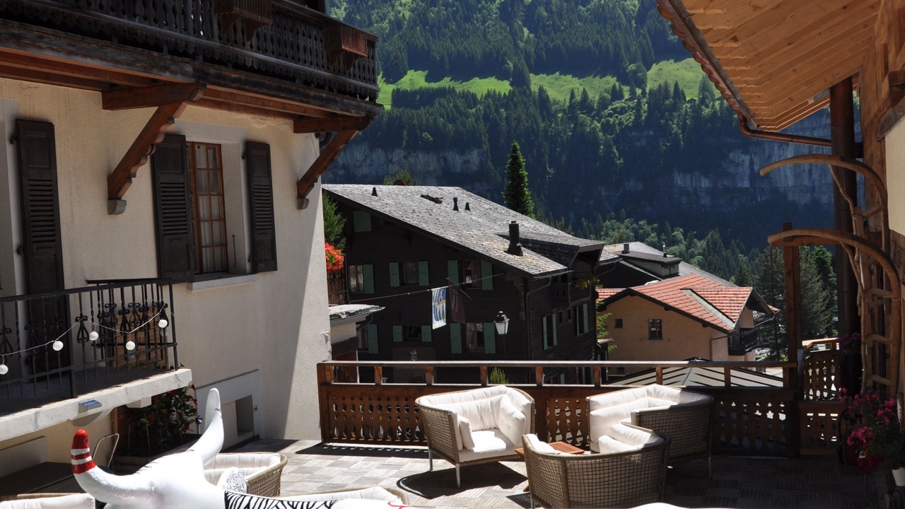 Photo of Patio Balcony in Champery