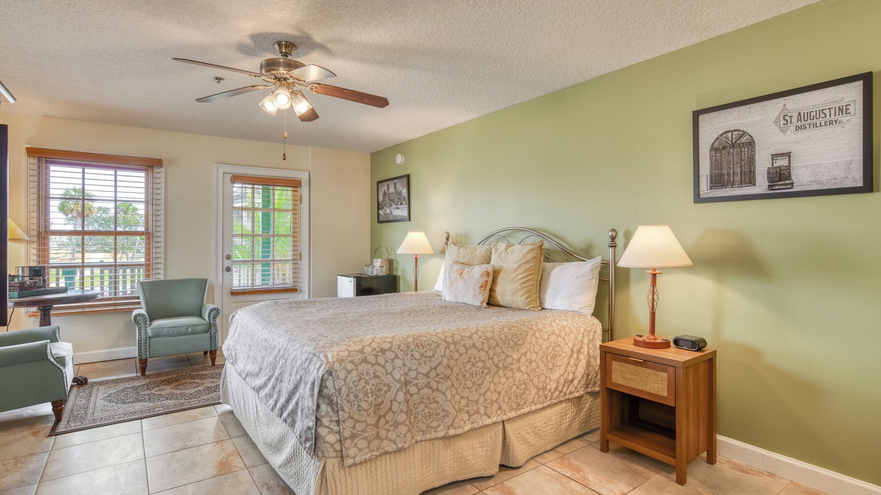 Photo of Bedroom in St. Augustine Historic District