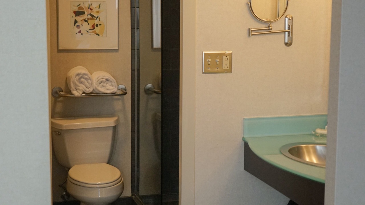 Photo of Bathroom in Downtown Syracuse
