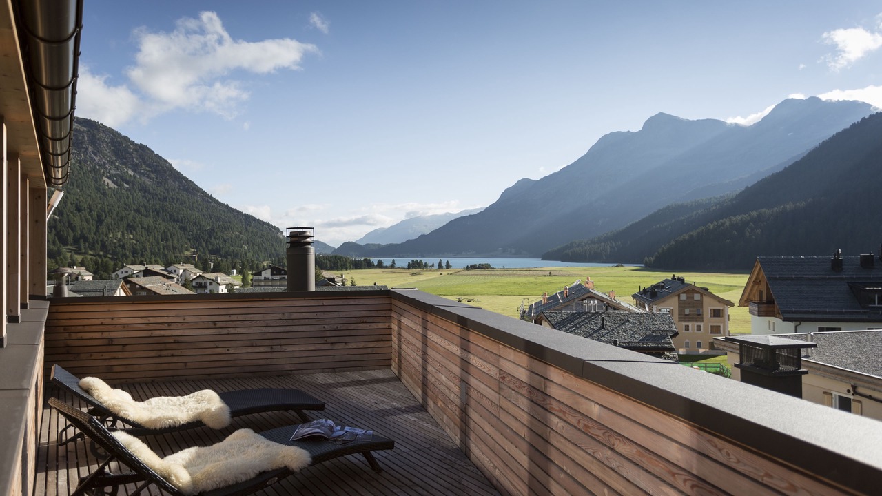 Photo of Patio Balcony in Sils-Maria